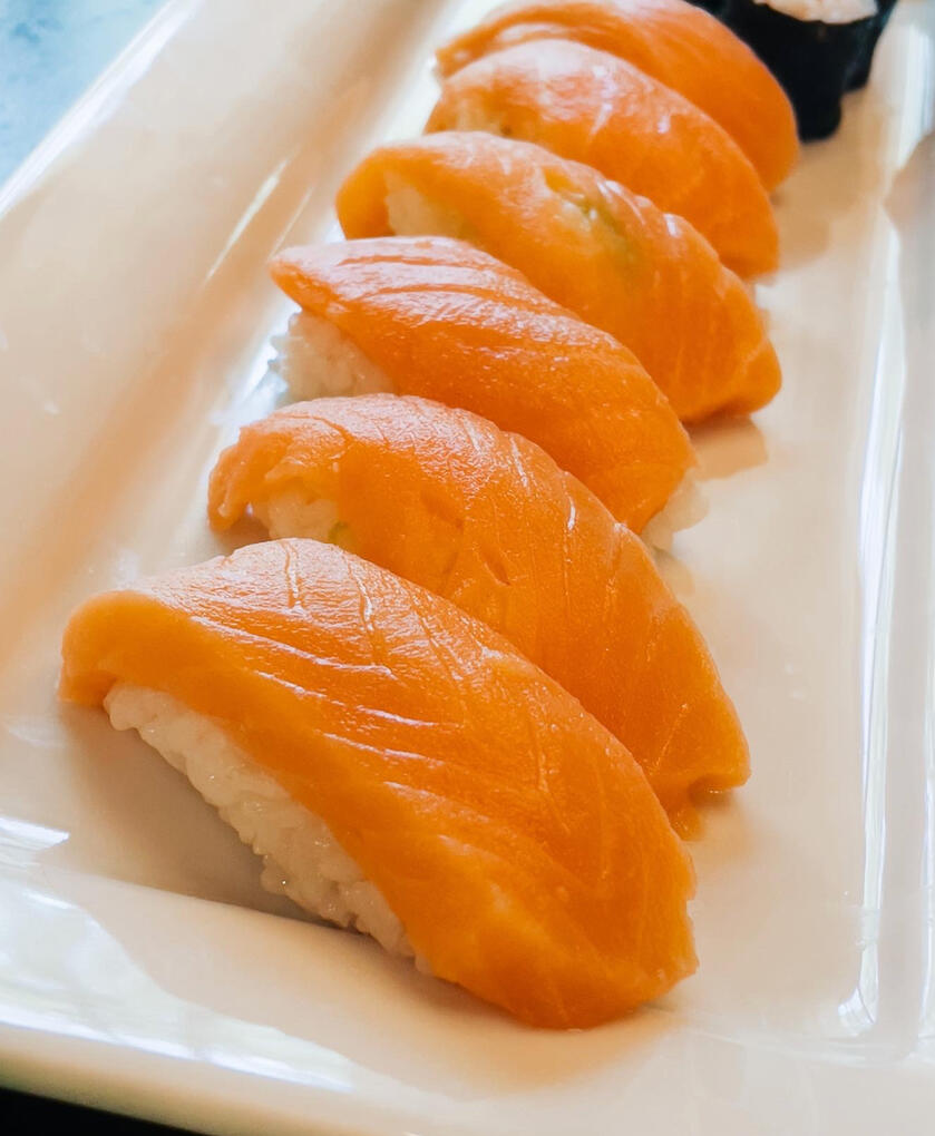 June, 2022 - Salmon nigiri